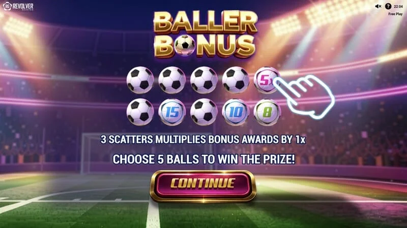 Trophy Spins World Cup 26 - pangunahing screen na may grid at tropeo